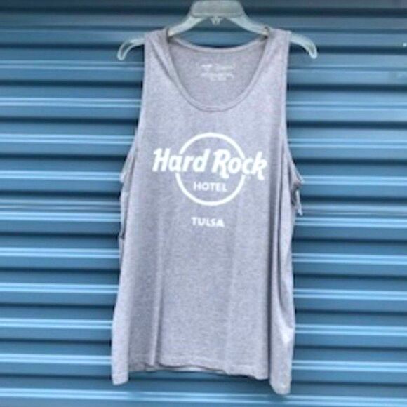 Hard Rock Café . Size: Large {42-44} Muscle Shirt & Tee Shirt . Tulsa, Oklahoma - Picture 7 of 10